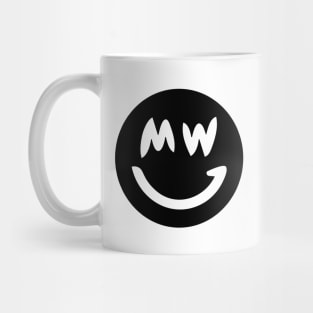 Grin Coin Mimblewimble Blockchain CrytpoCurrency Black Logo Sticker Mug